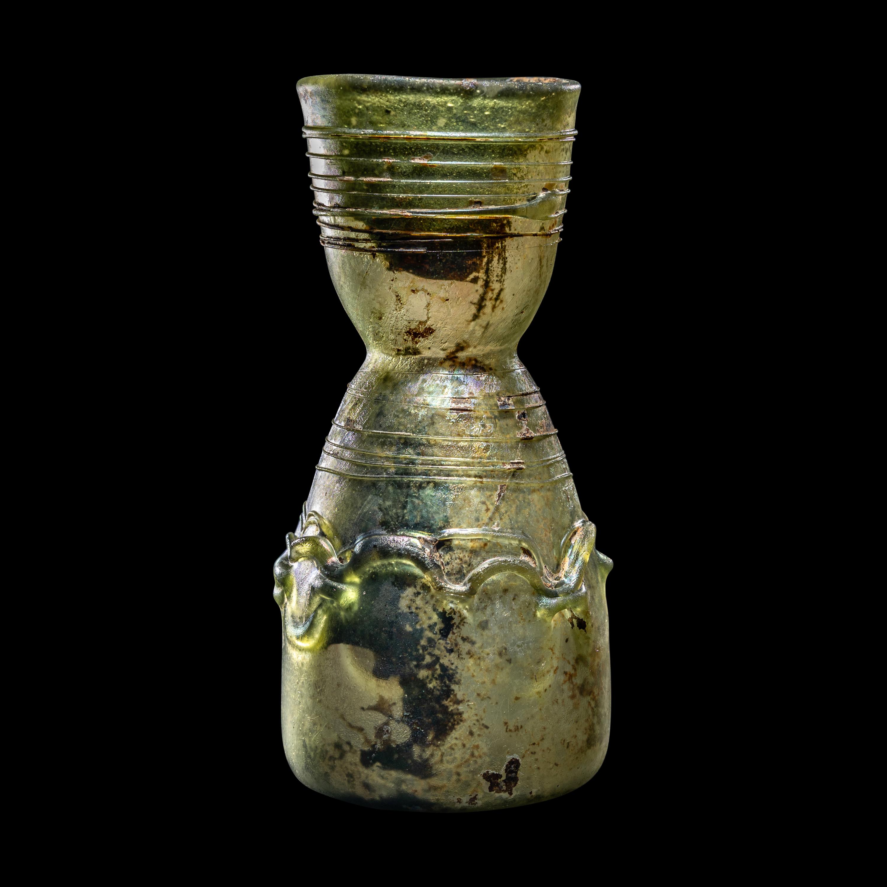 A Byzantine Glass Flask