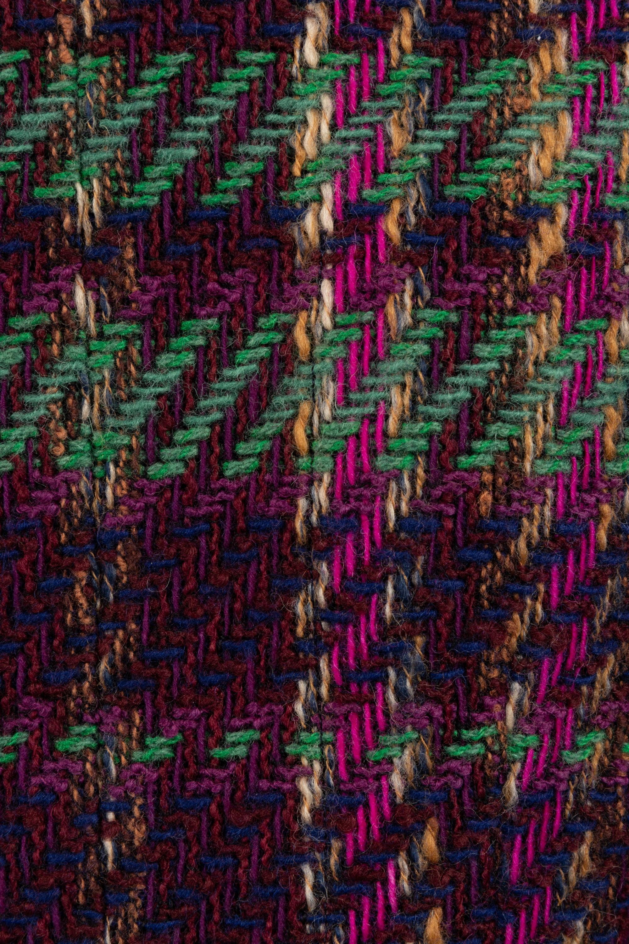 Chanel Plaid Skirt Suit, 1980s