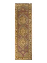 An Oushak Wool Runner