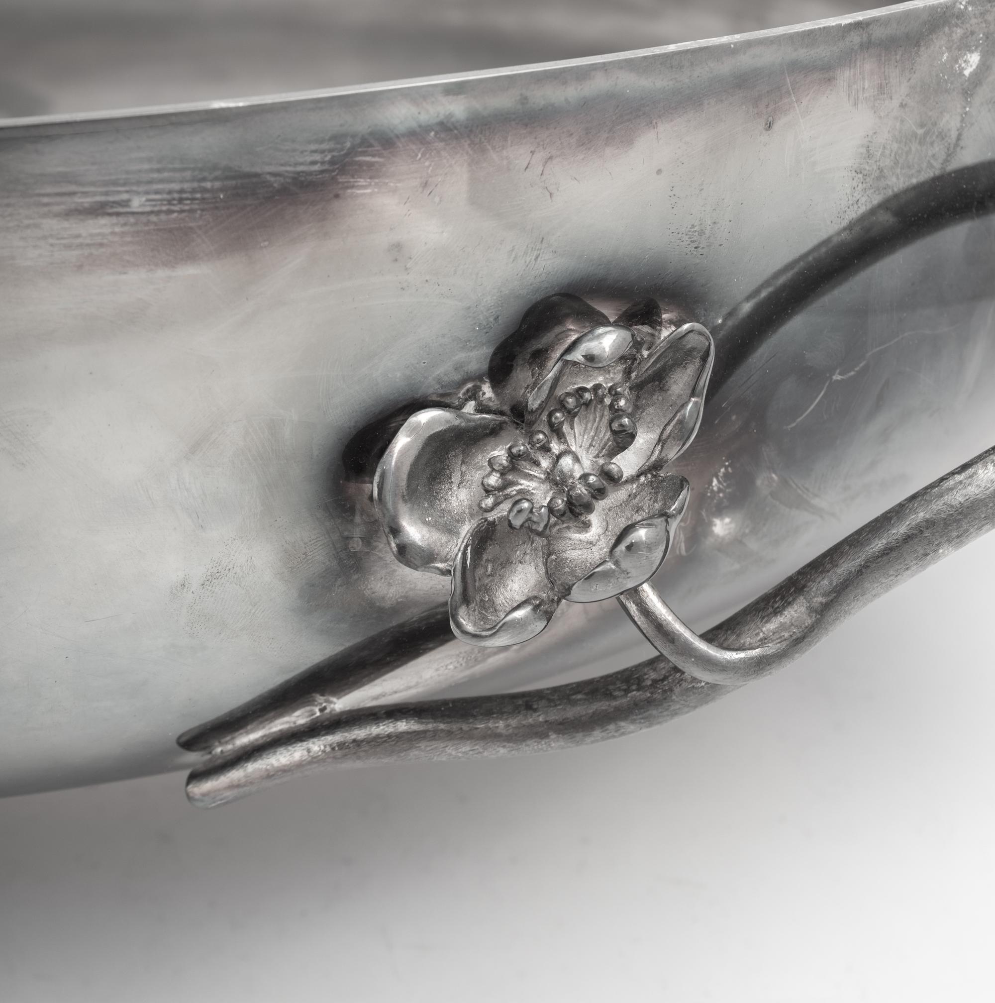 A Large Christofle Silver-Plate Centerpiece Bowl