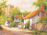 Village Corner, Dorset, England