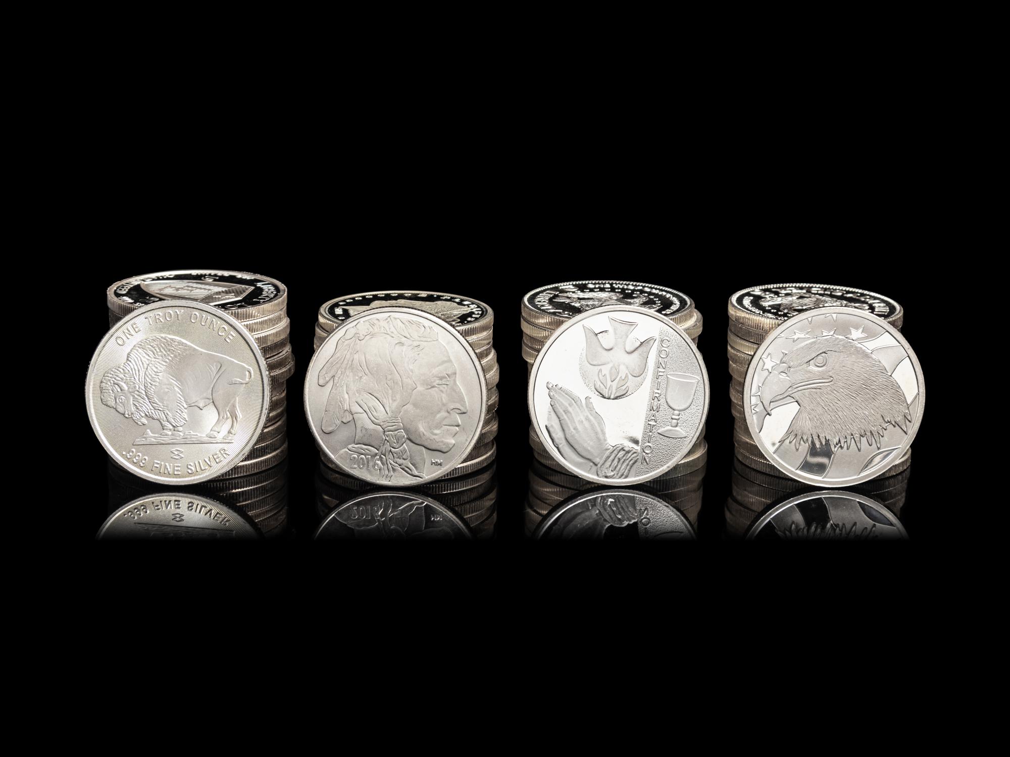 [PRIVATE ISSUE] Fifty 1-Troy Oz. Silver Rounds