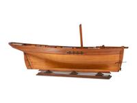 A Wood Sloop Hull Model