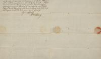 [Americana] [Declaration of Independence] Ellery, William. Autograph Letter, signed