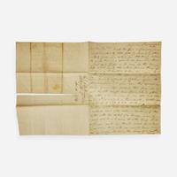 [Americana] Wilkinson, James, and Clement Biddle Group of 3 Autograph Letters, signed