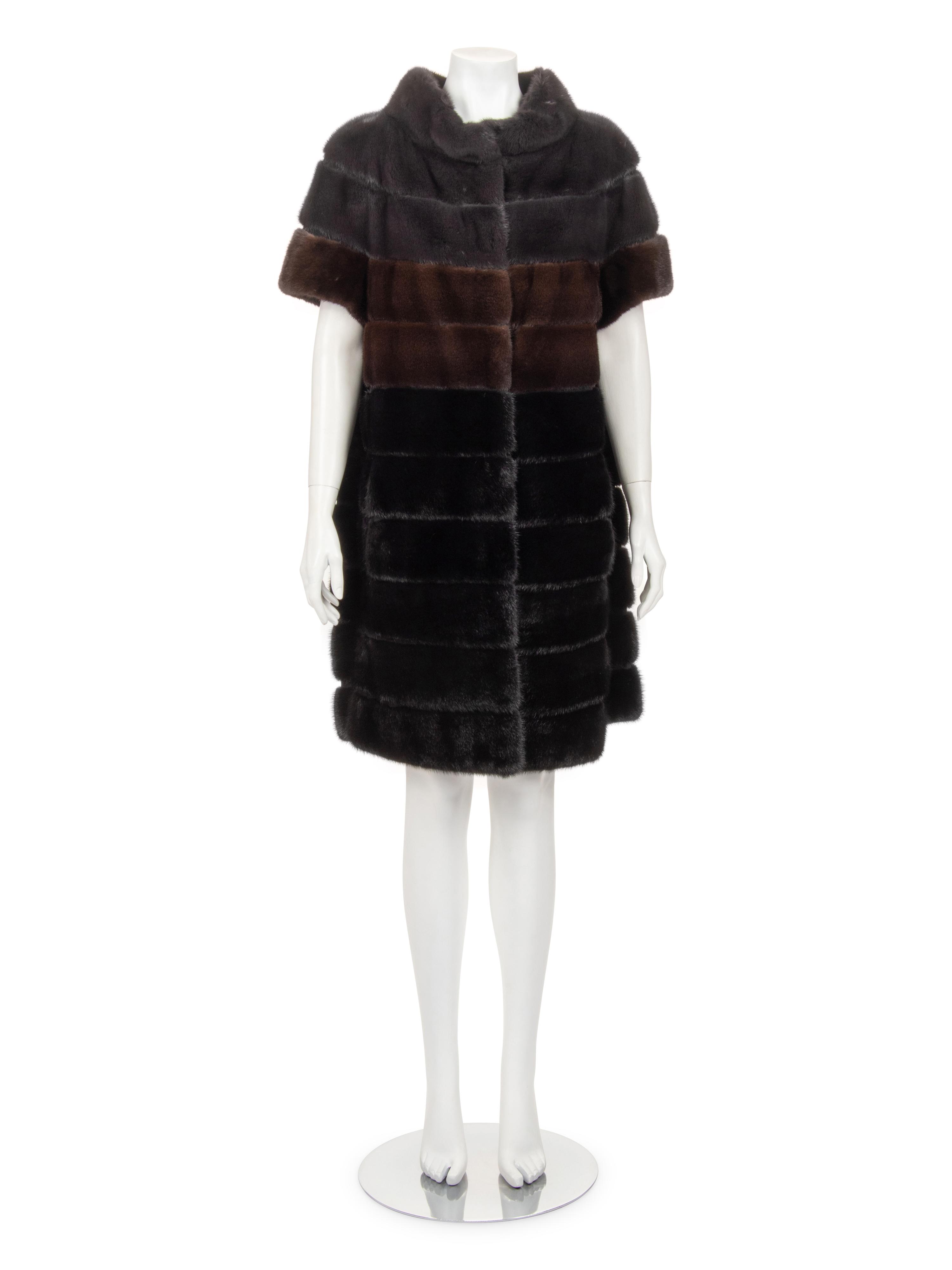 J. Mendel Mink Fur Banded Jacket