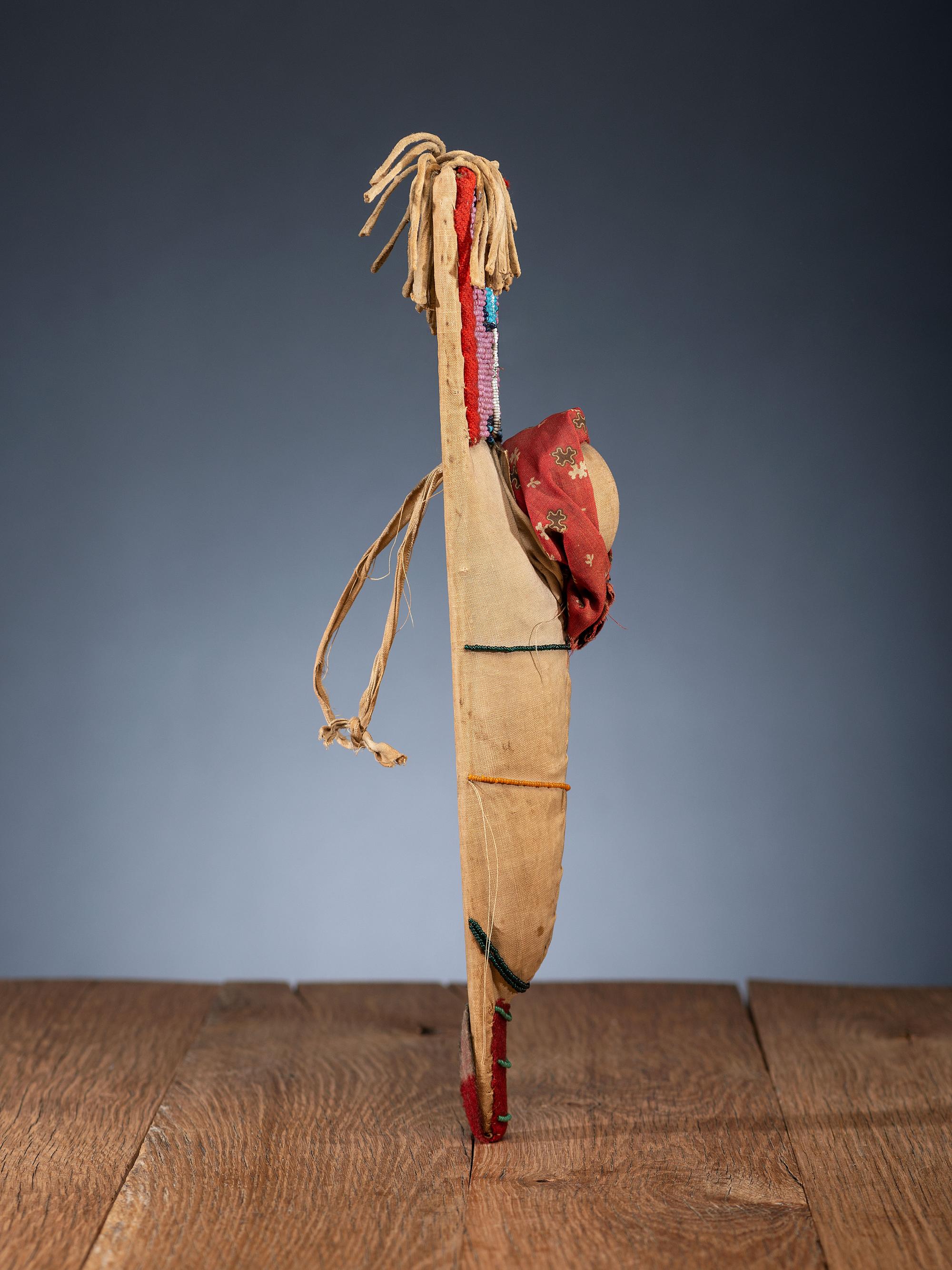 Apsáalooke [Crow] Beaded Toy Cradle