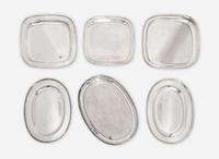 Arthur Hartwell, David Carlson and Herbert Taylor for Arthur Stone, Six Trays