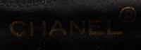 Chanel Double Flap in Quilted Black Satin, Early 1980s