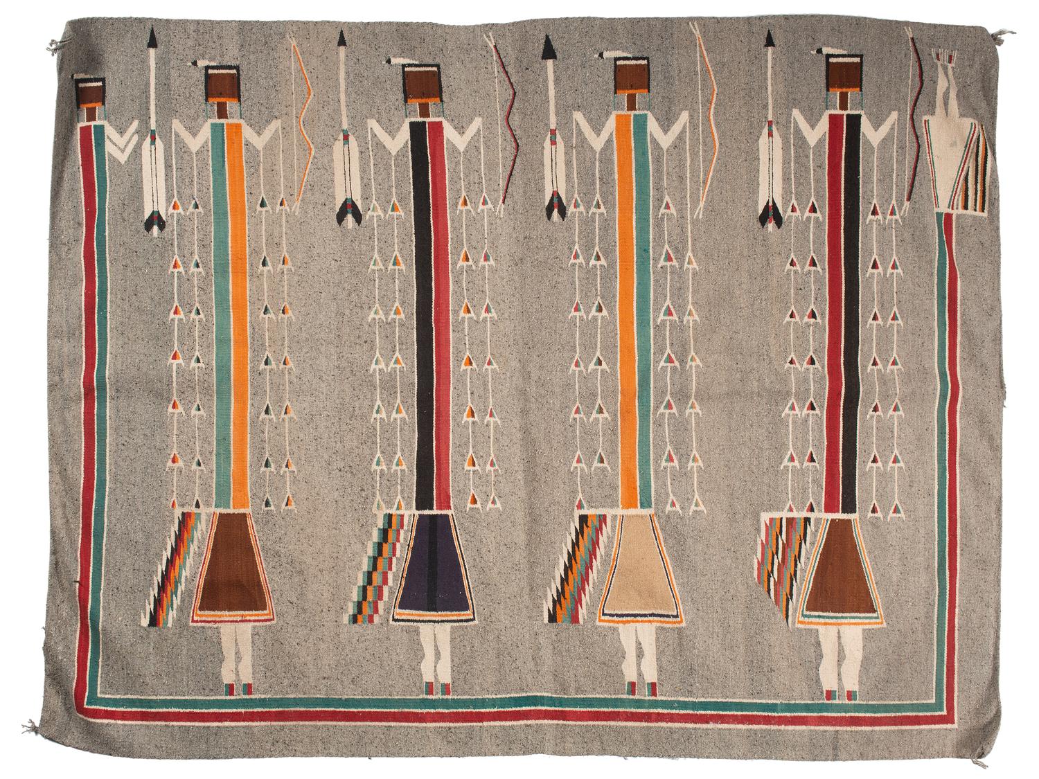 Navajo Yei Weaving / Rug