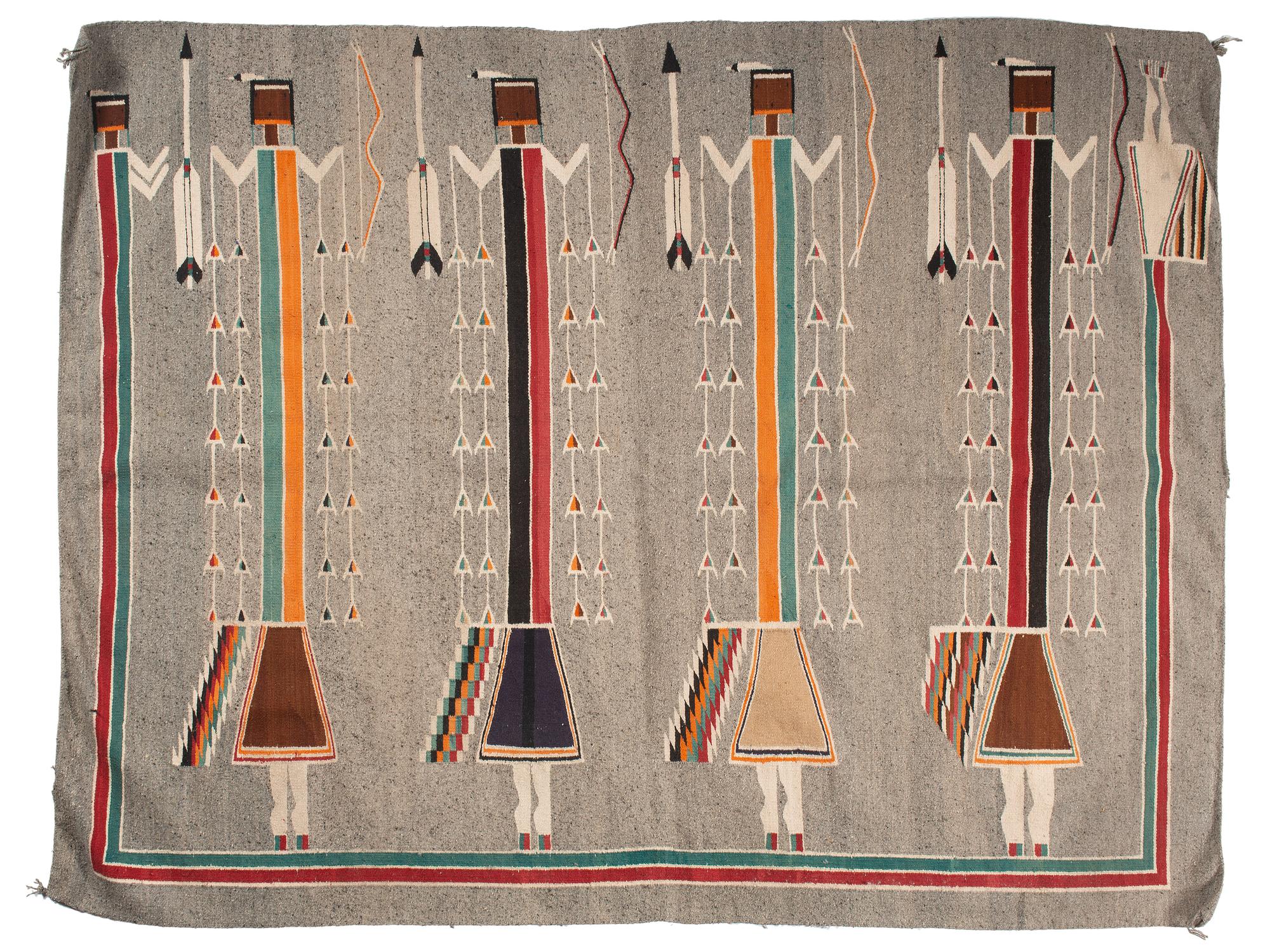 Navajo Yei Weaving / Rug