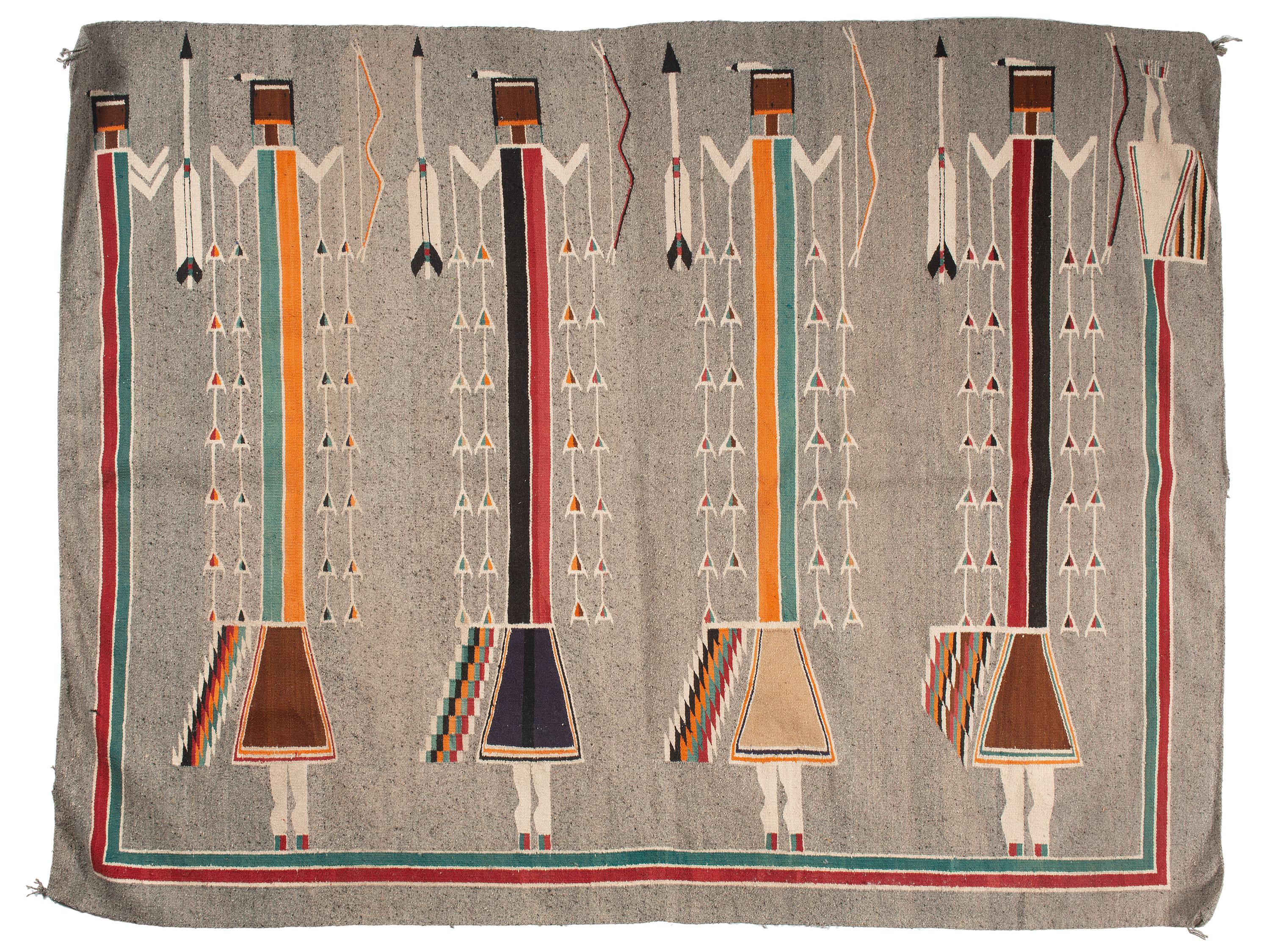 Navajo Yei Weaving / Rug