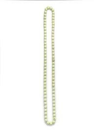 CITRON CHRYSOPRASE BEAD NECKLACE