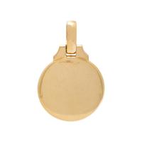 BULGARI, BICOLOR GOLD CAPRICORN ZODIAC PENDANT