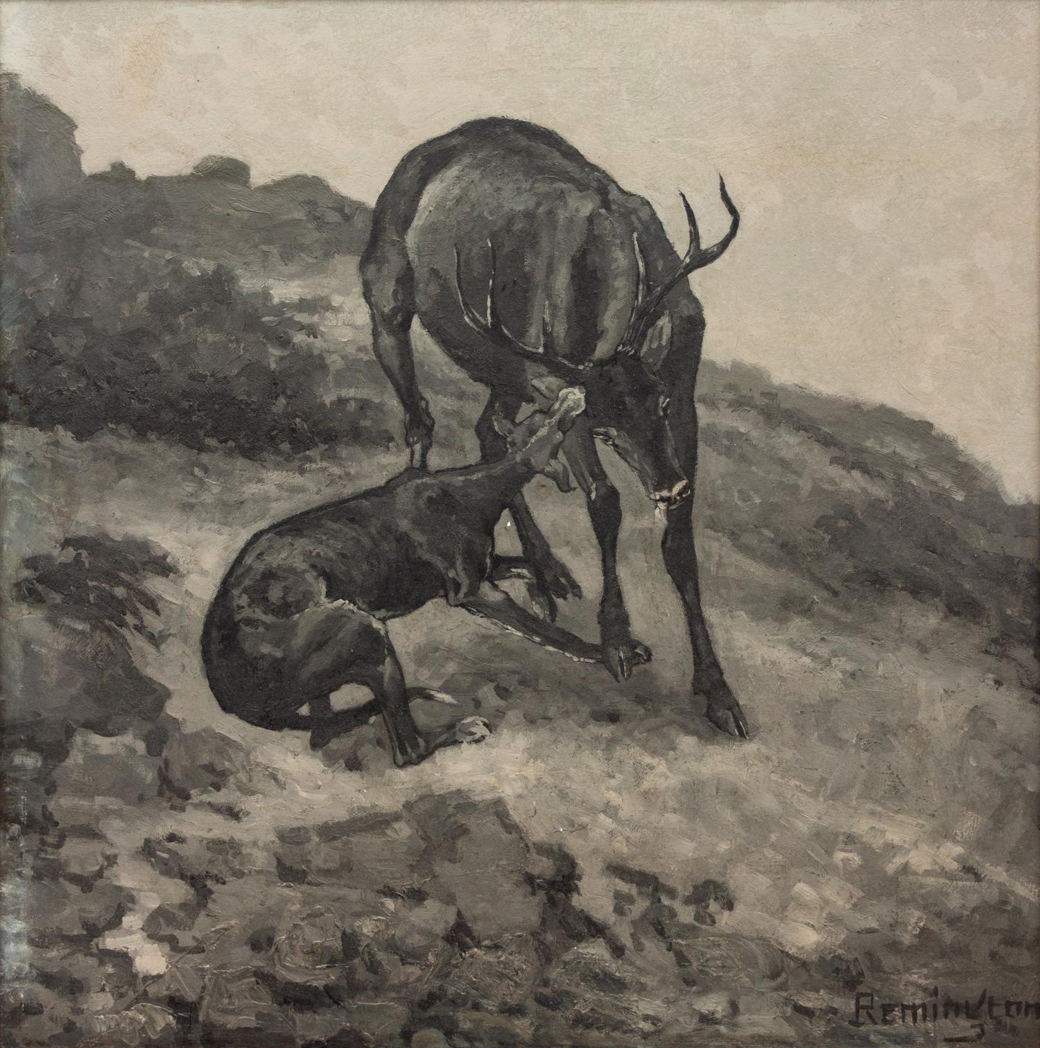The Buck Overtaken , circa 1888