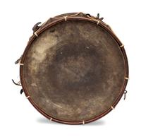 A War of 1812 Painted Militia Drum
