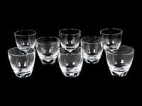 A Set of Eight Steuben Glass Lowballs