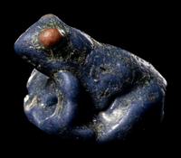 An Egyptian Faience Frog