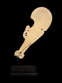 A Maori Whalebone Club (Patu)