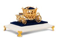 An Igor Carl Fabergé Model of an Imperial Wedding Coach