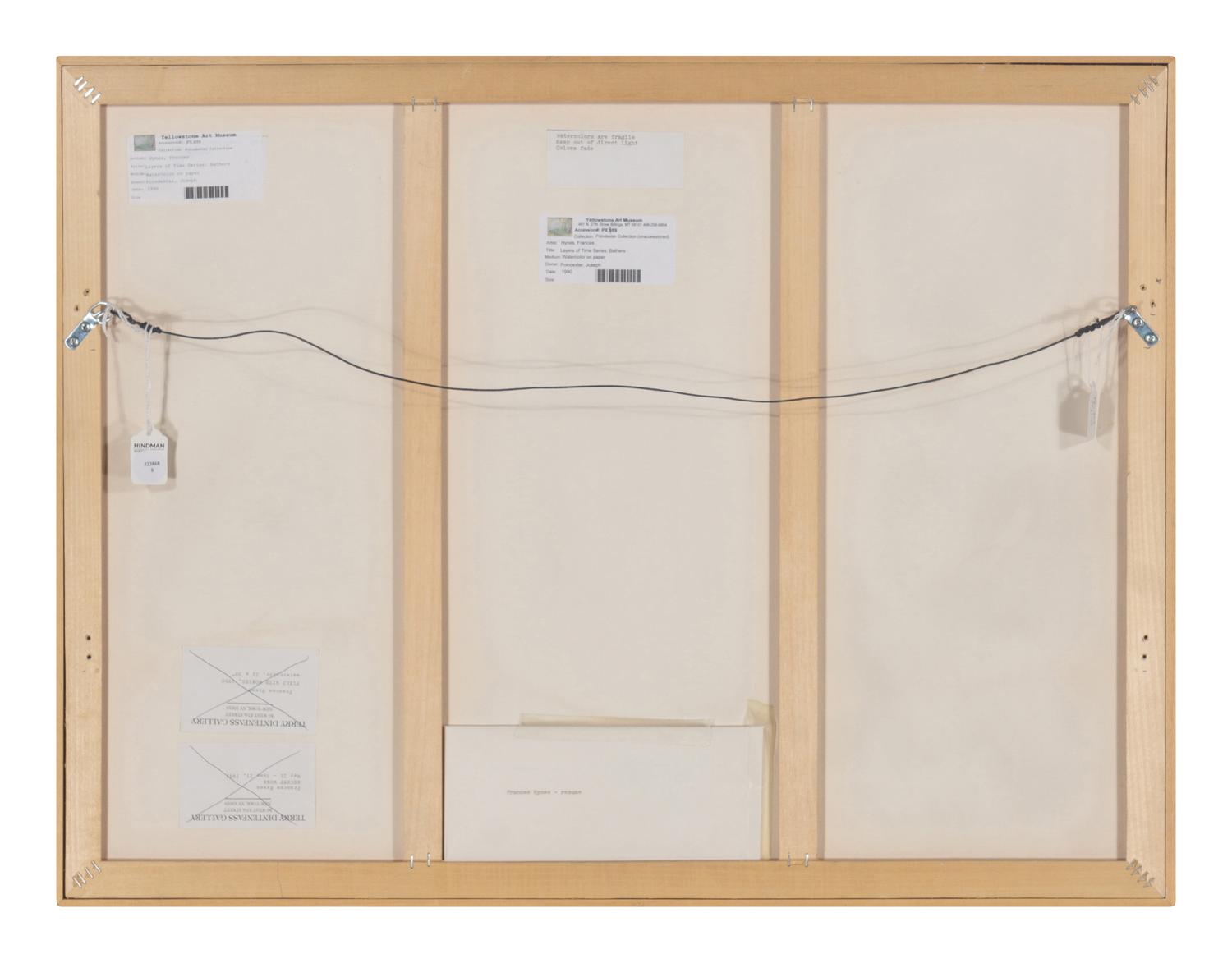 Layers of Time Series: Bathers, 1990 and Grazing Horses , 1989 (two works)