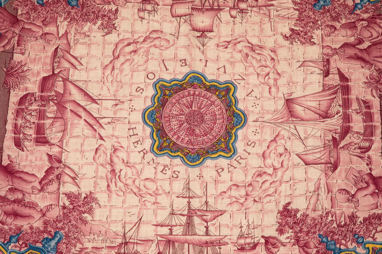 Hermès 90cm Cashmere Scarf,