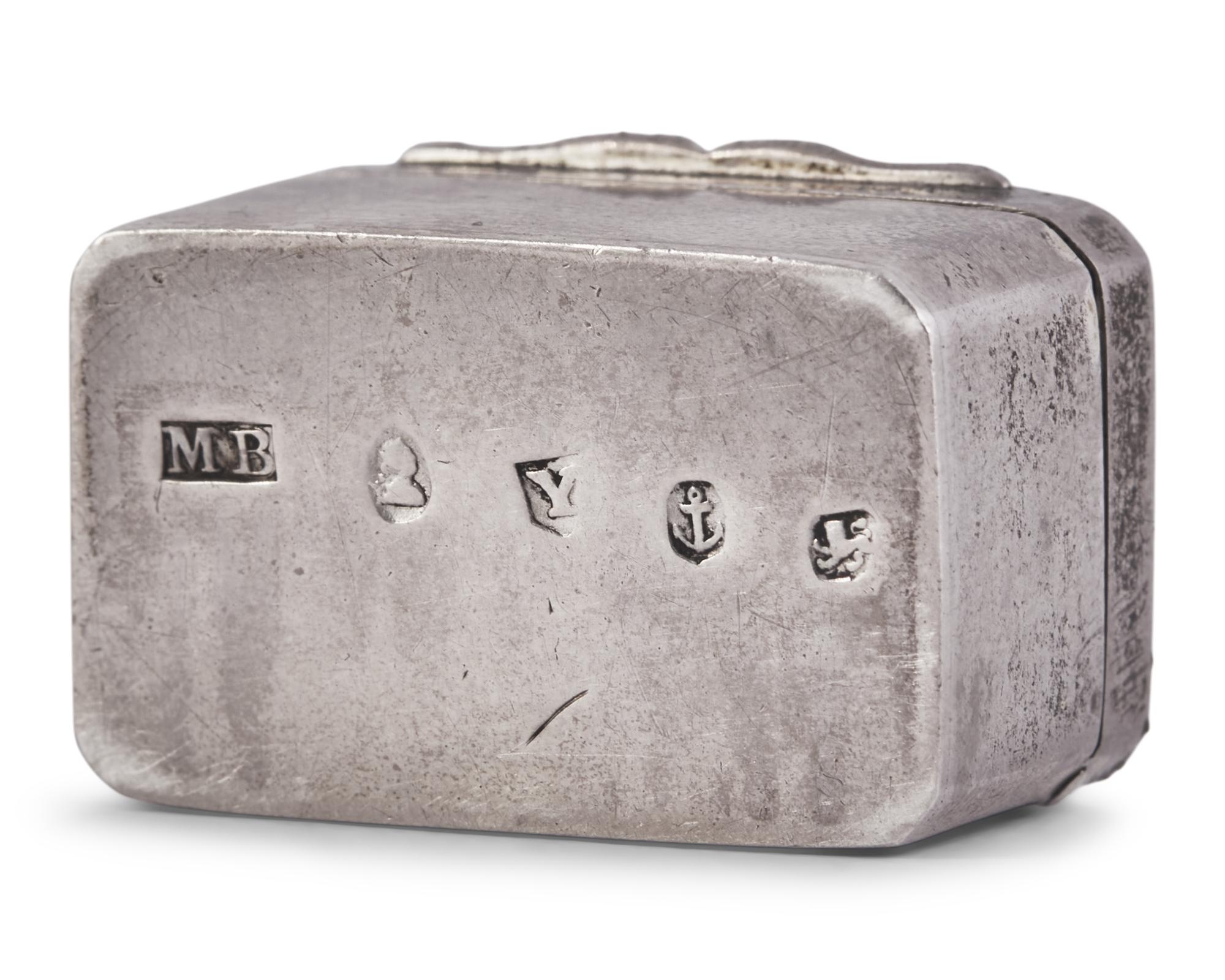 A George III Sterling Silver Vinaigrette