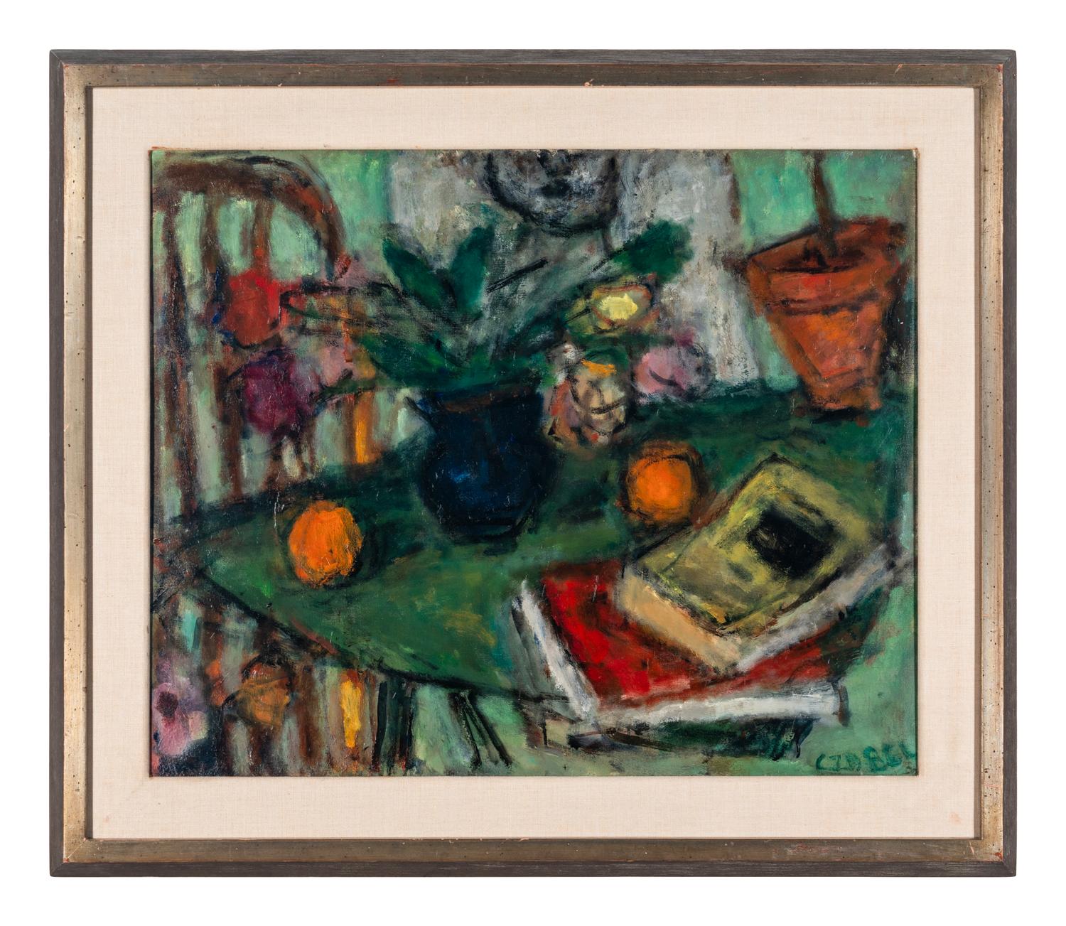 Nature morte sur table verte, 1961