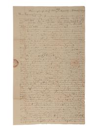 [WAR OF 1812]. Letter discussing military matters & Gen. Hull's surrender at Detroit. August 1812.