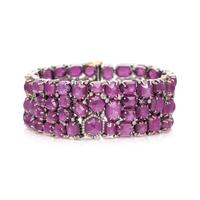 RUBY AND DIAMOND BRACELET