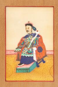 Six Chinese Export Pith Paper Paintings