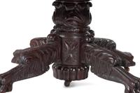 A Classical Carved Mahogany Extension Dining Table