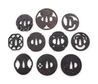 Ten Cast Iron Tsuba