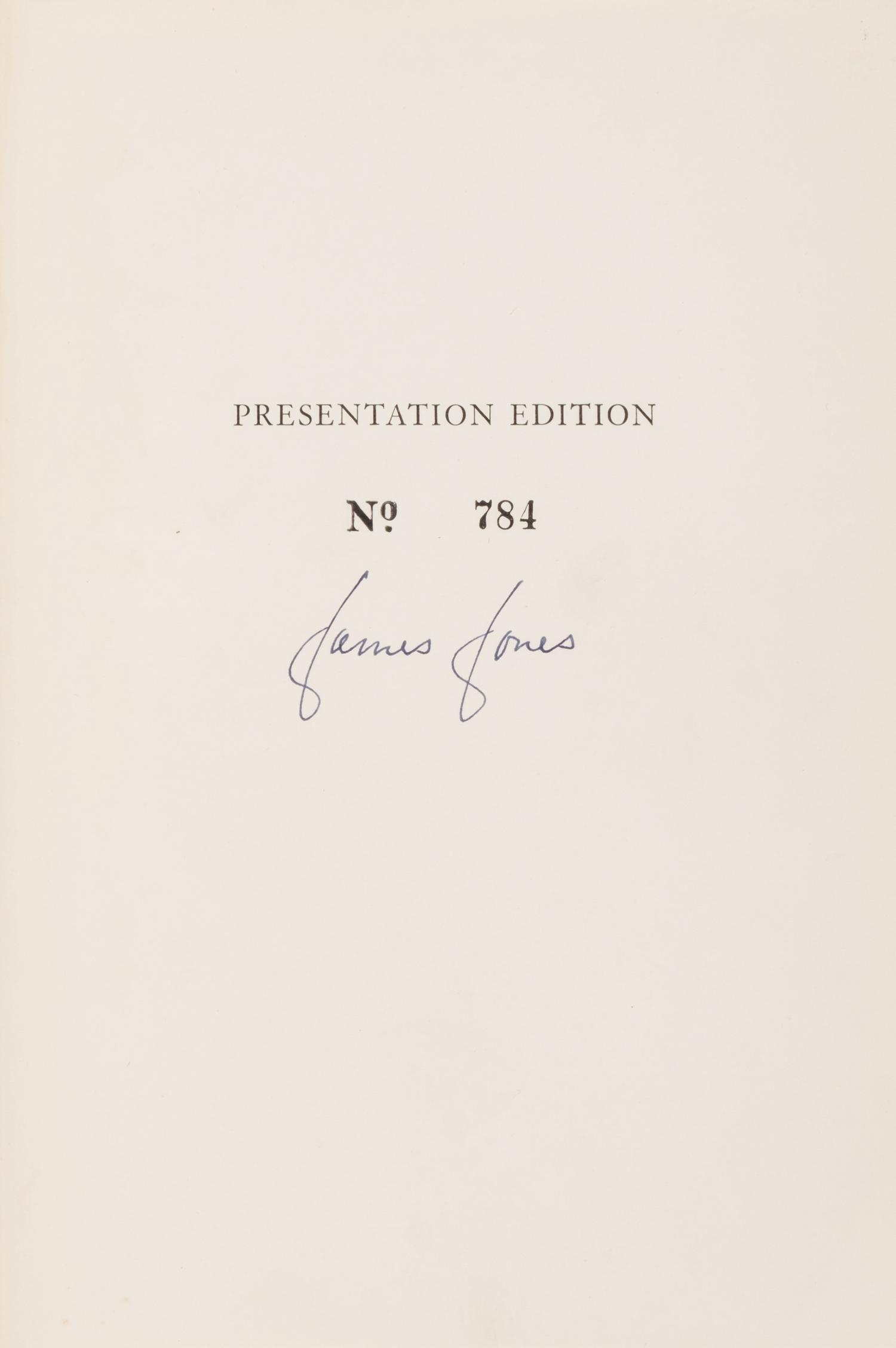 [Literature] Jones, James. From Here to Eternity