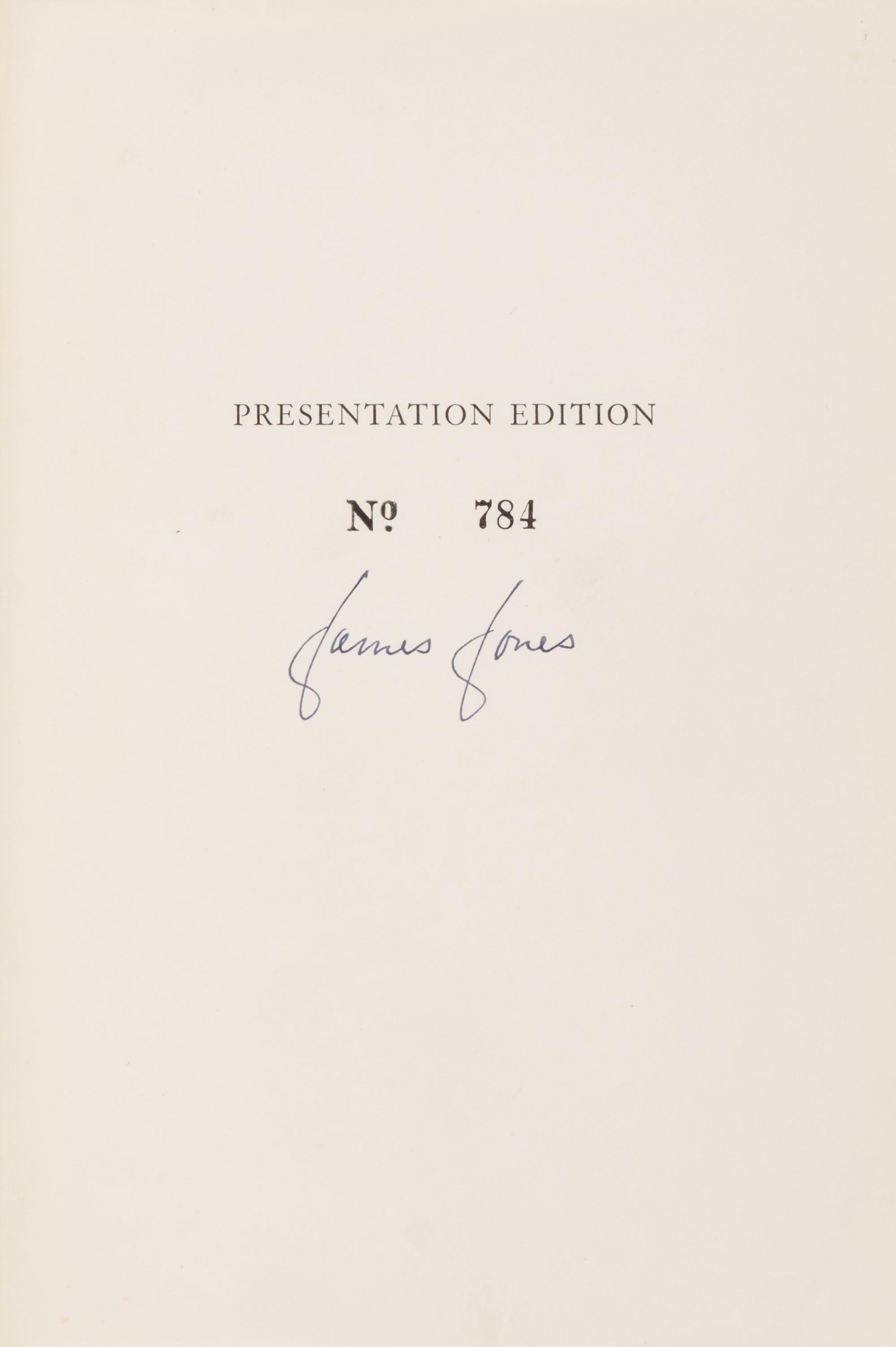[Literature] Jones, James. From Here to Eternity