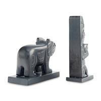 Argillite Bear AND Model Totem