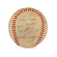 A 1956 Seattle Rainers Team Signed Autograph Baseball
