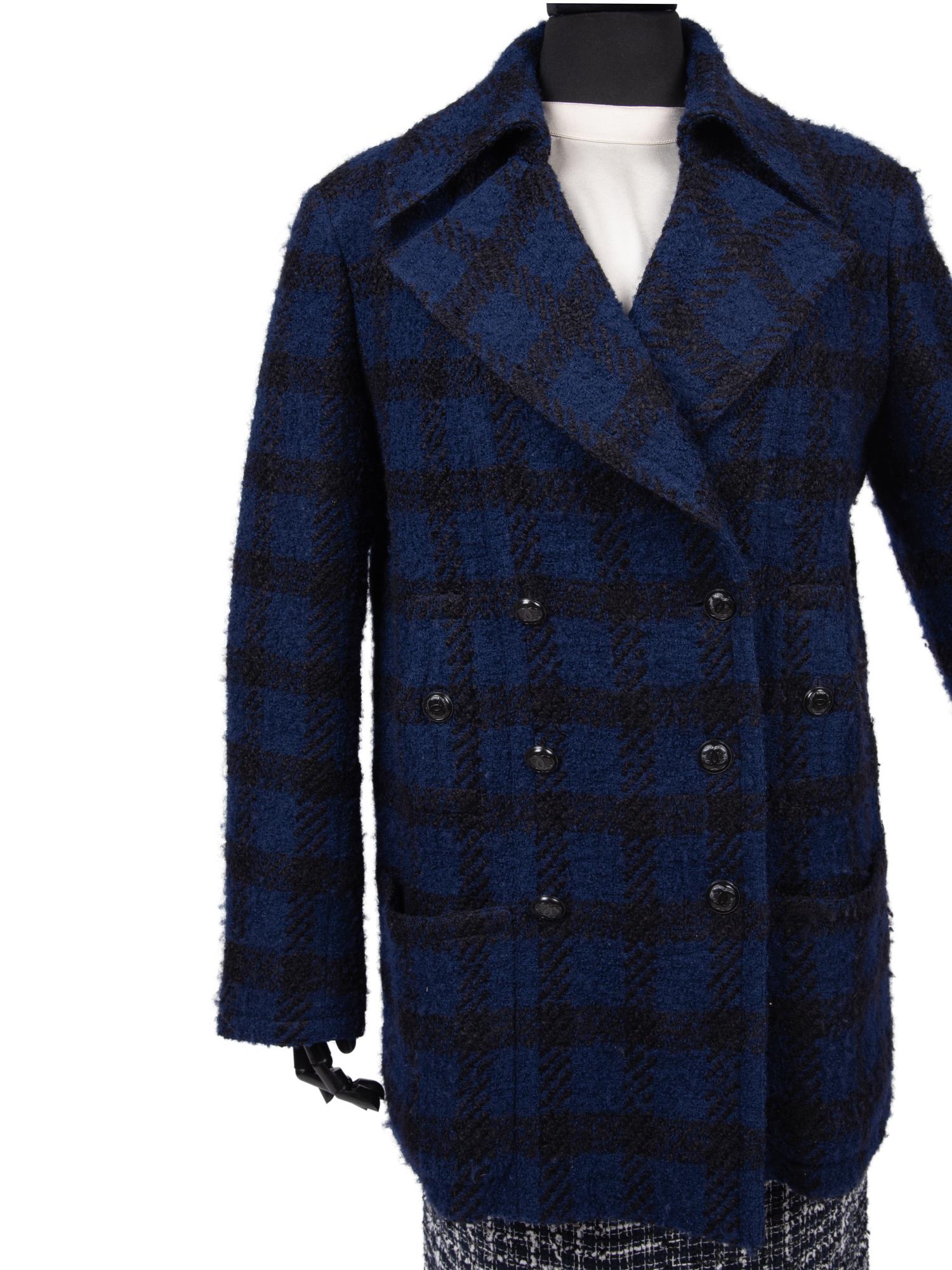 Chanel Double-Breasted Coat, 1990s
