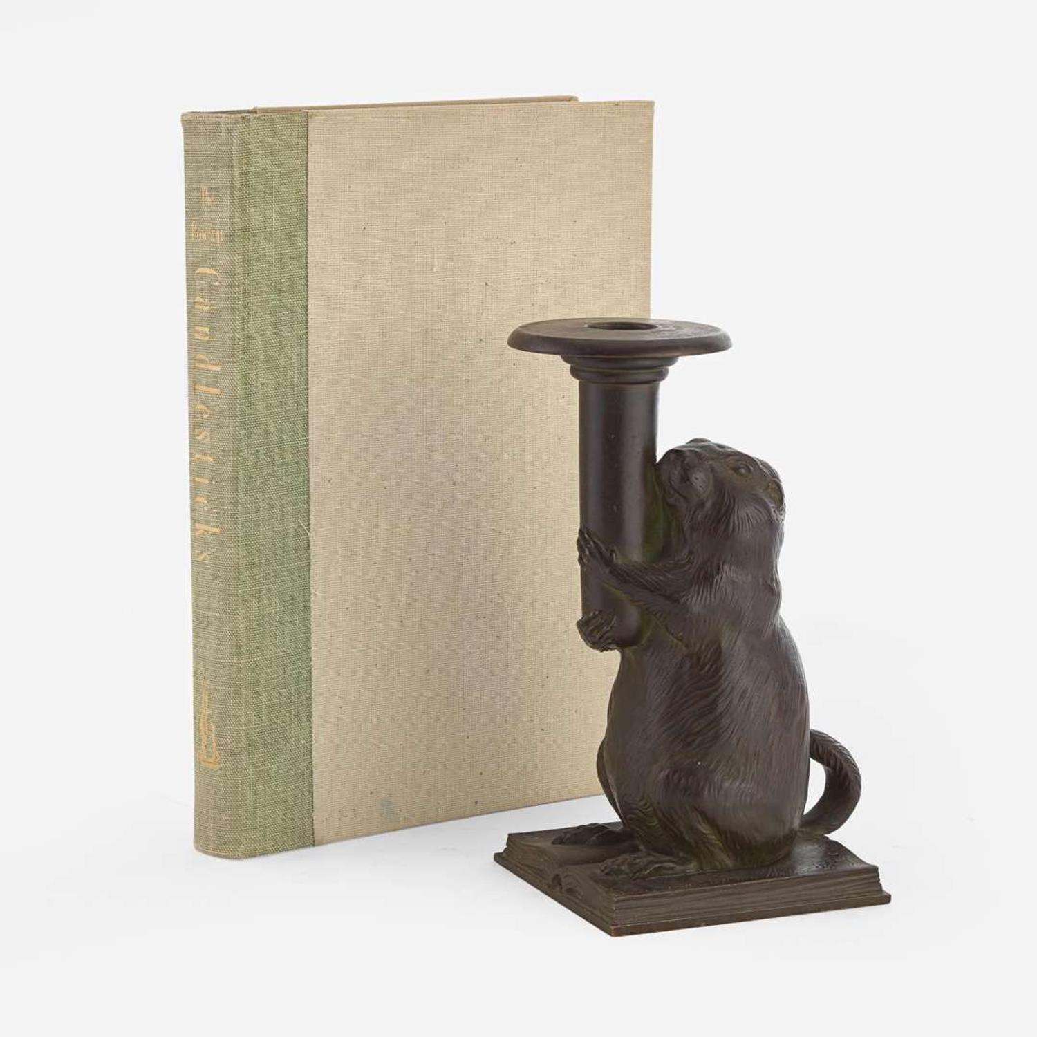Tiffany Studios (American, active 1878-1933) “Groundhog” Candlestick for the Rowfant Club, Cleveland, Ohio, circa 1903