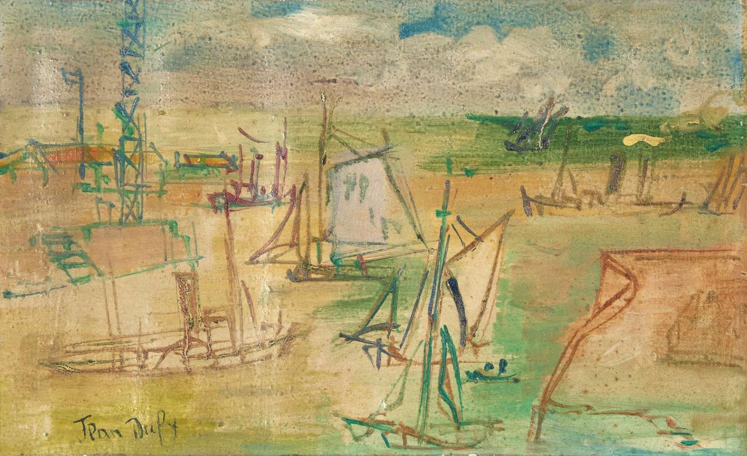 Jean Dufy (French, 1888-1964) - La Rade