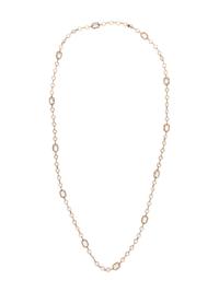 Chanel Clear Crystal Chiclets Sautoir, 1981