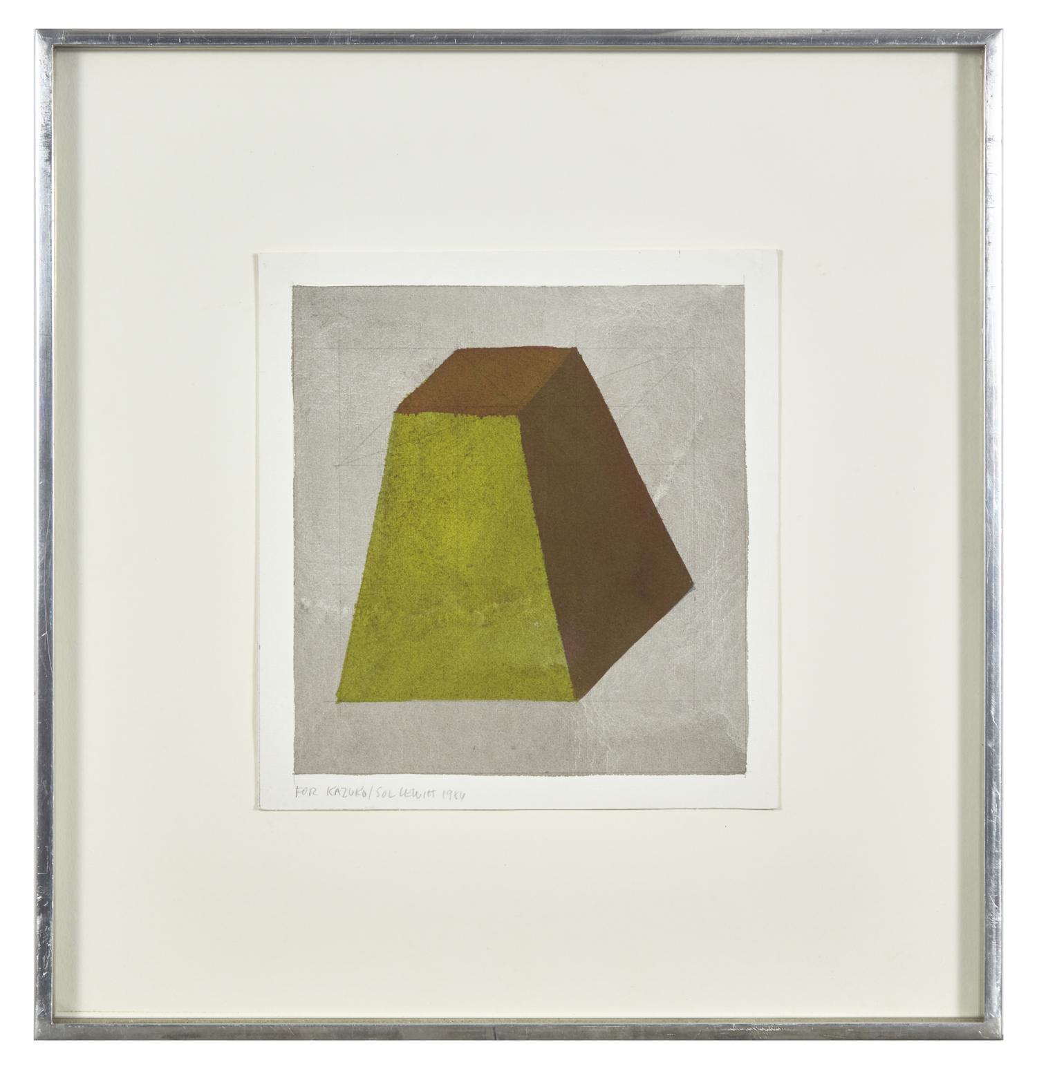 Form Derived from a Cube, 1984