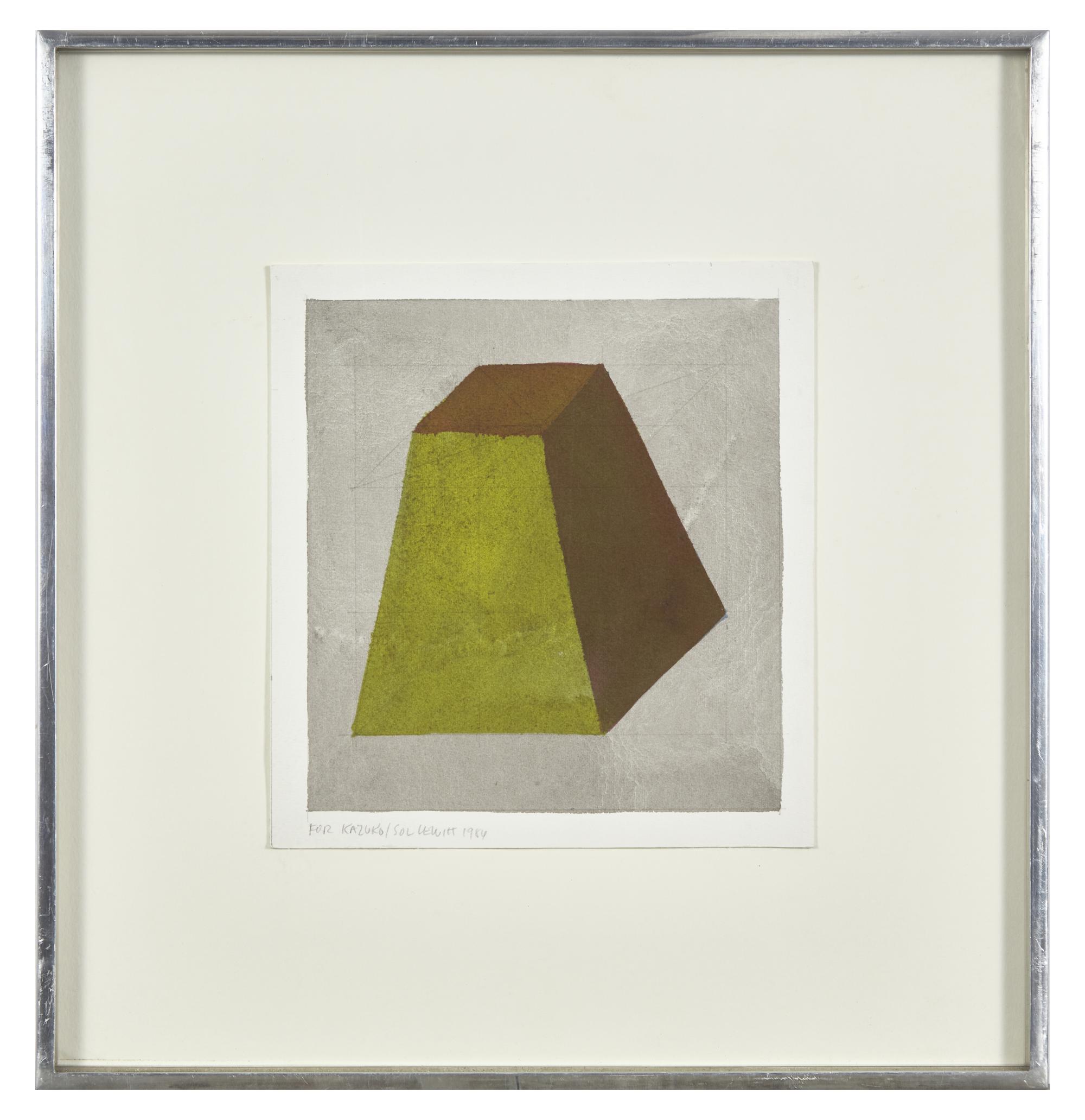 Form Derived from a Cube, 1984