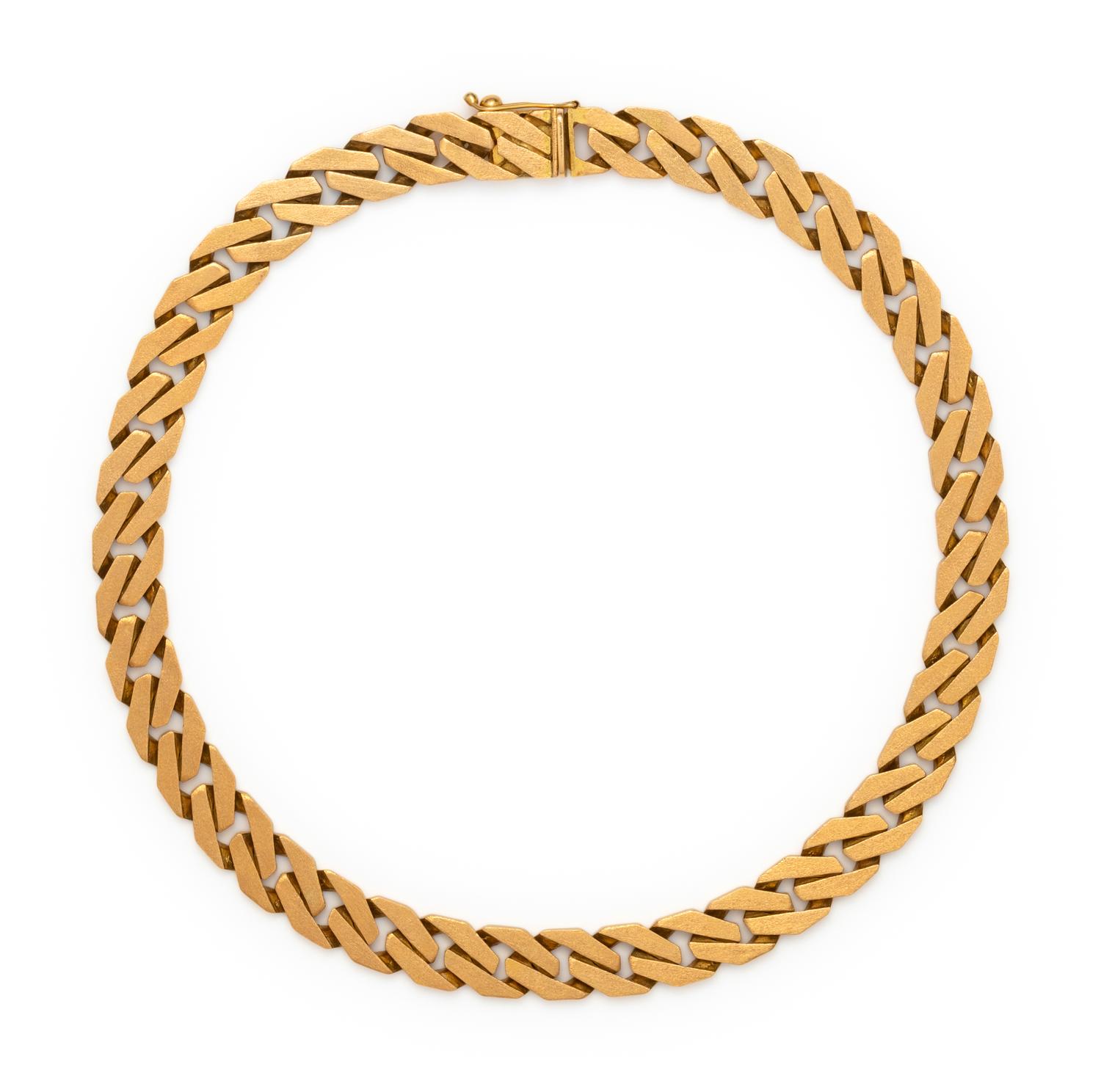 YELLOW GOLD NECKLACE