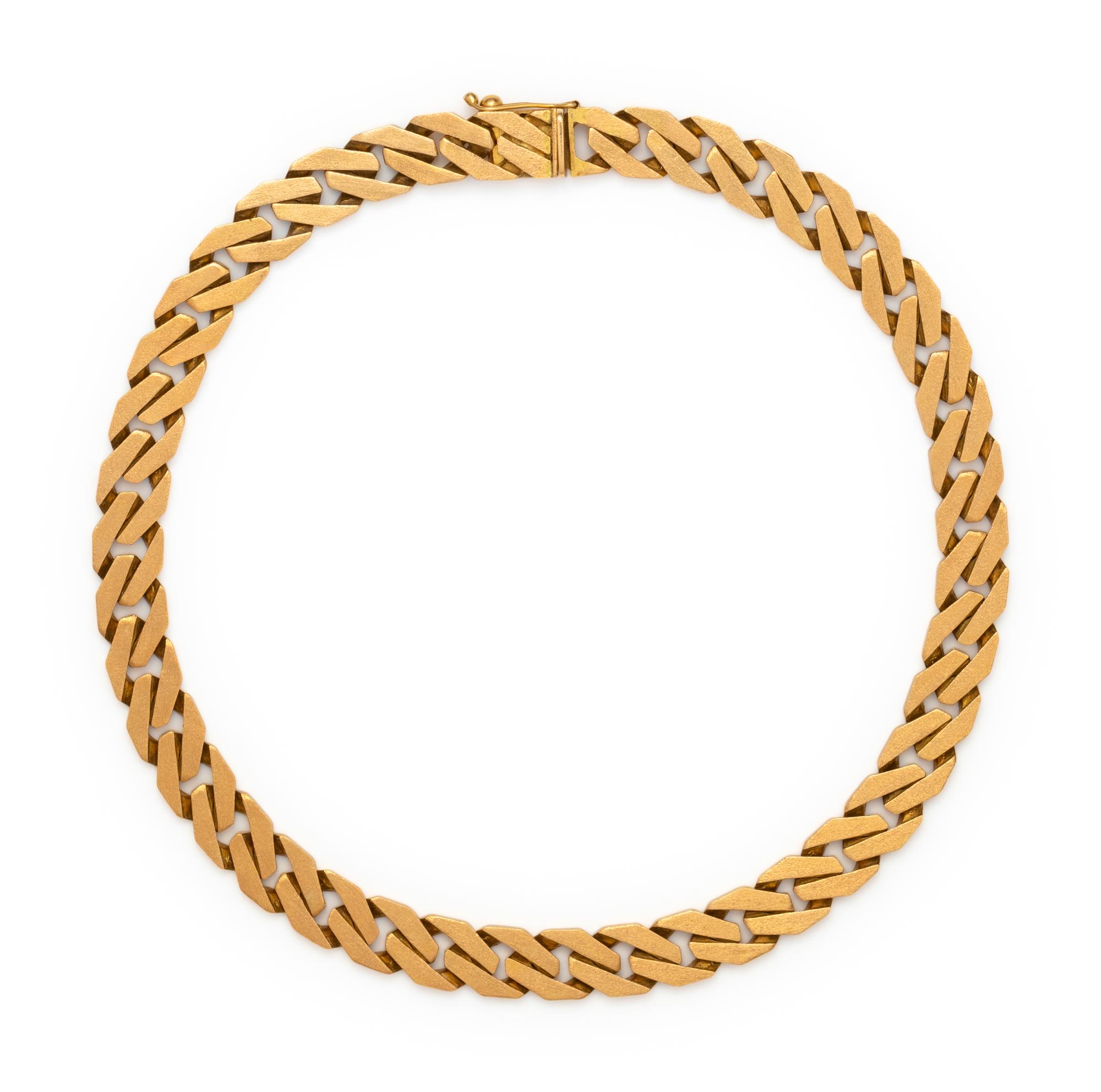 YELLOW GOLD NECKLACE