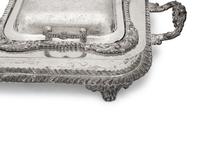 A Group of Silver-Plate Covered Serving Dishes