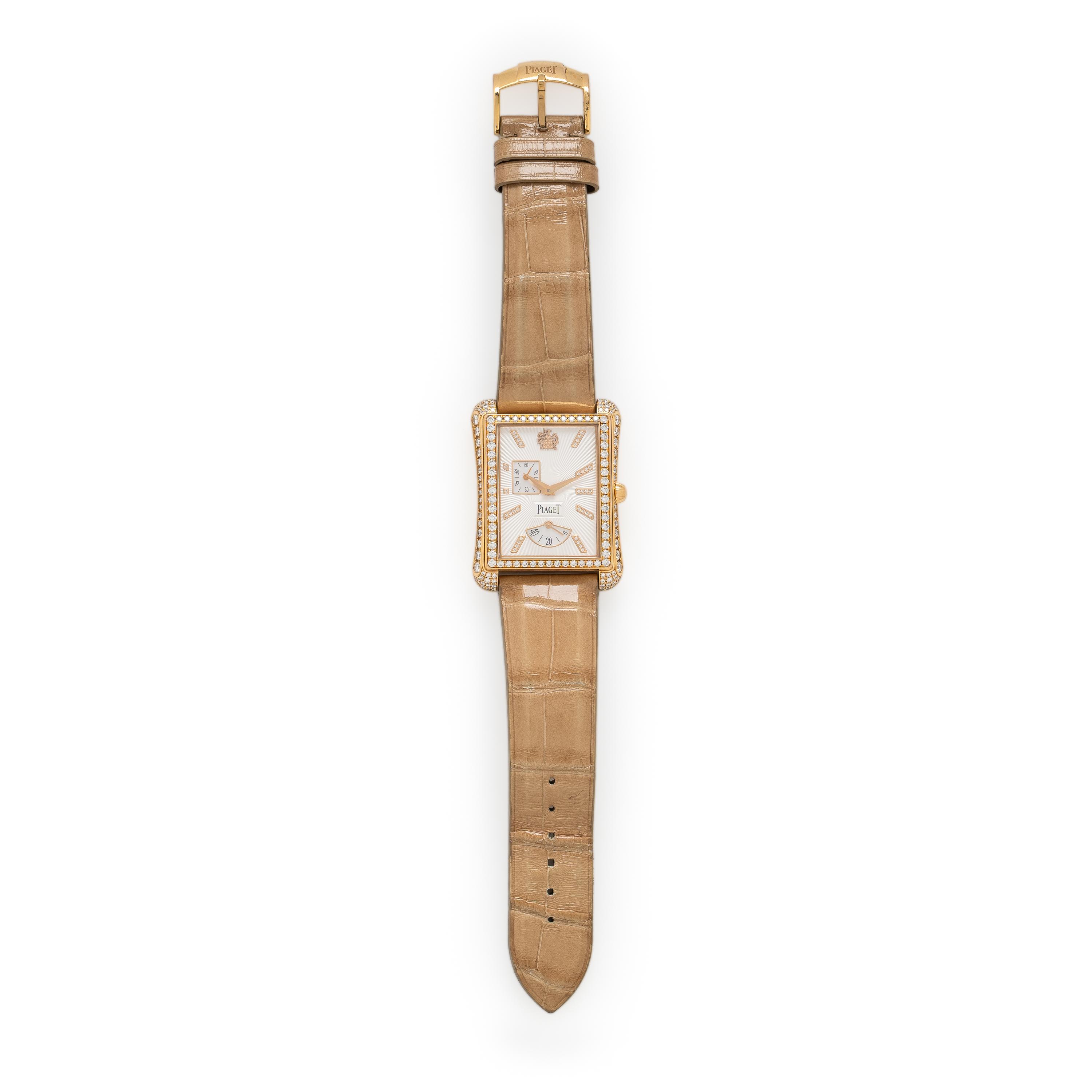 Piaget, Ref. G0A33074, 18K Rose Gold and Diamond 'Emperador' Watch, with Box, Papers, & Extra Strap