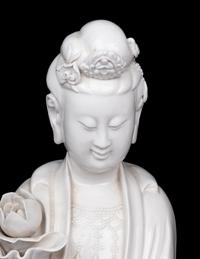 A Pair of Blanc-De-Chine Figures