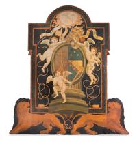 An Italian Painted Papal Panel