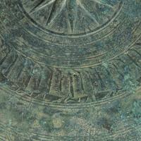 A rare and unusually large Vietnamese bronze drum, Heger type I style 越南青銅大鼓 Dong Son Culture, circa 500 to 300 B.C. ???? ???500????300?